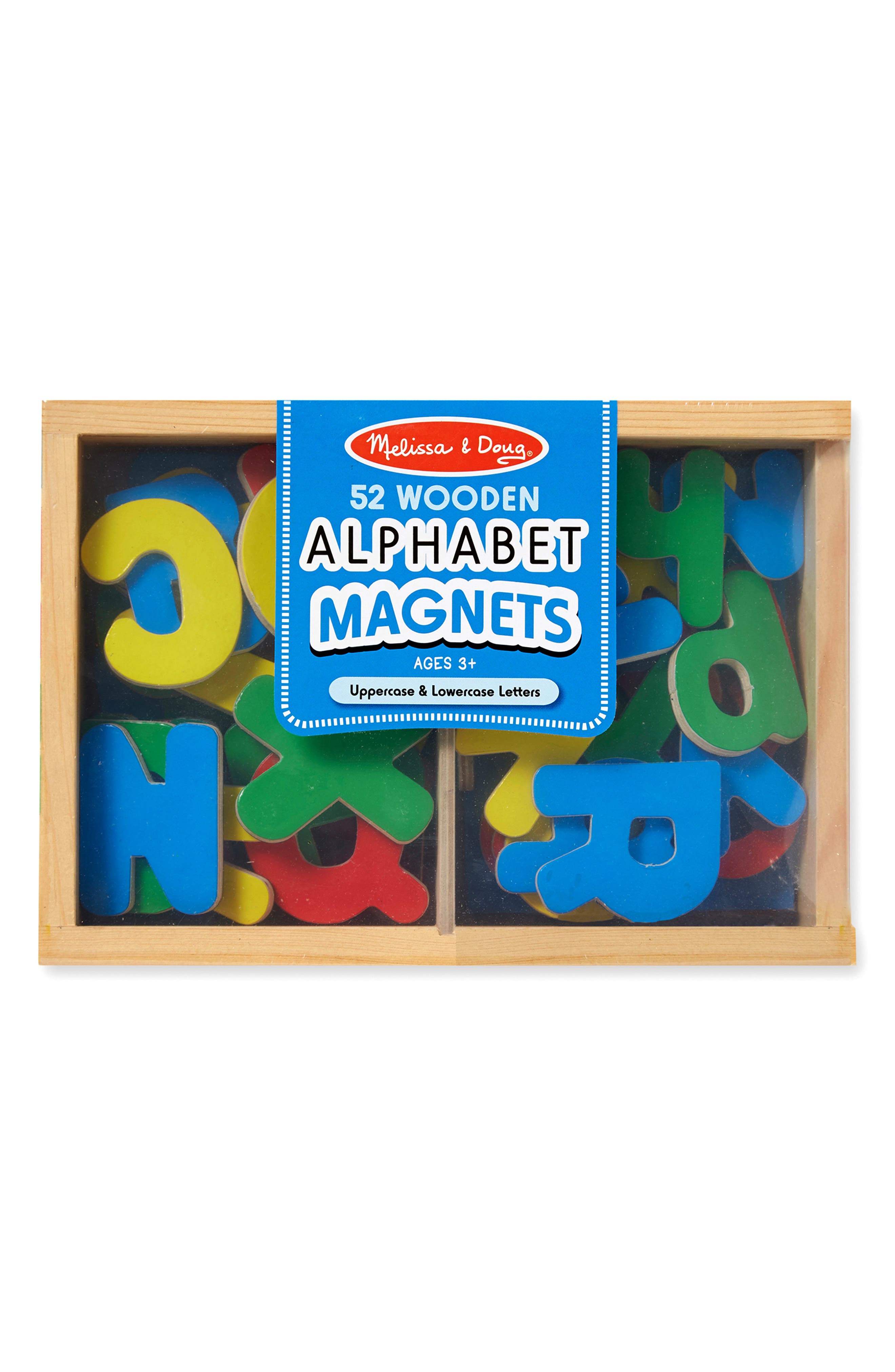 Melissa & Doug Magnetic Wooden Letter Alphabet Magnets 448 for sale online